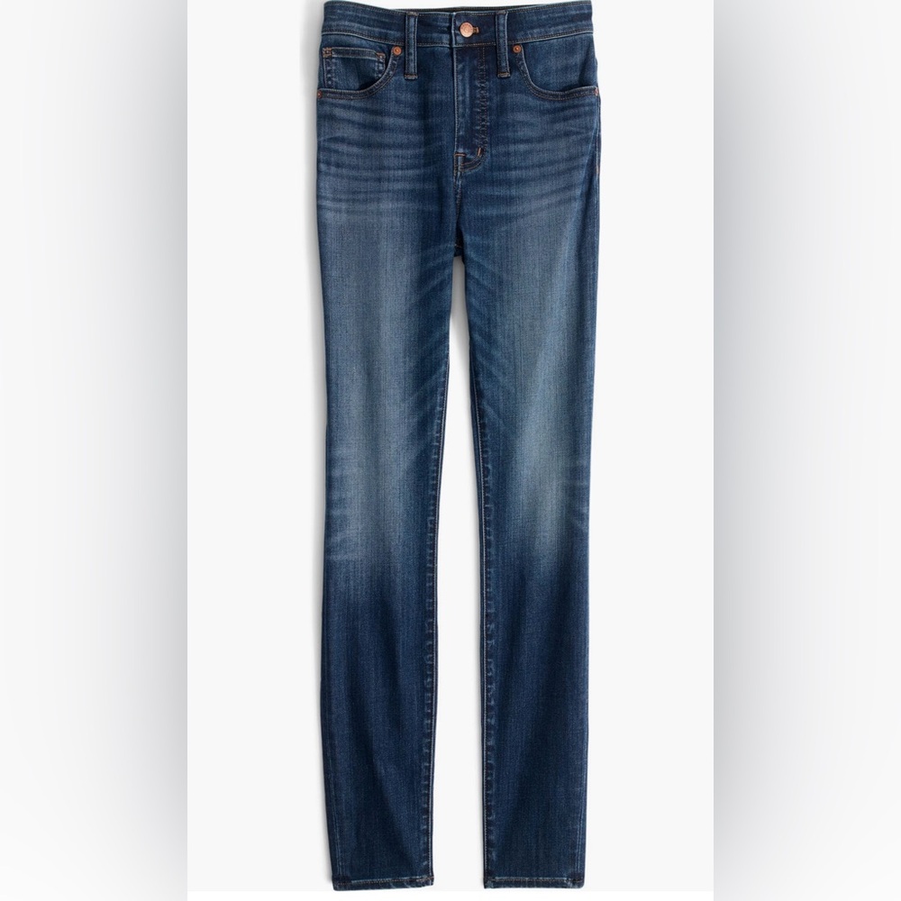 WORN ONCE • Madewell Curvy High Waist Skinny Jeans in “Danny” Wash • Women’s 25👖